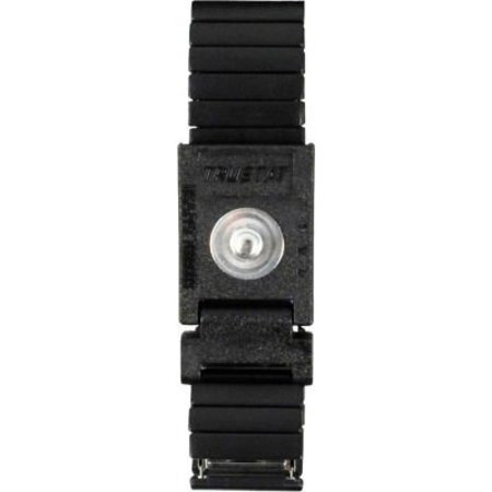 DESCO INDUSTRIES INC Desco Trustat® ERGOclean Adjustable Metal Wristband 04550 - Black 4550